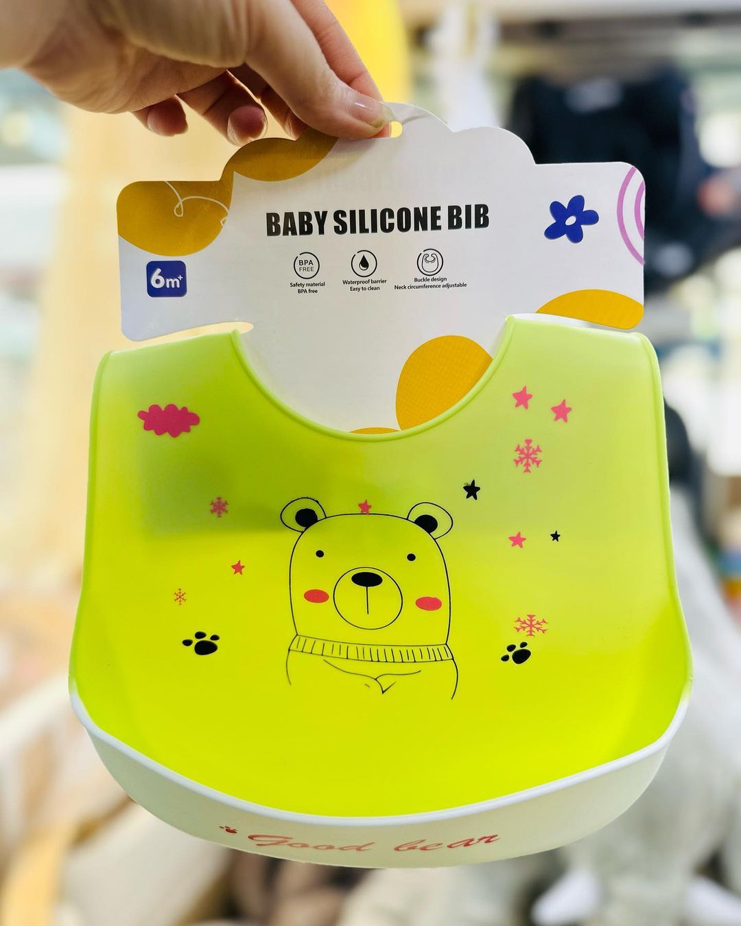Bavoir silicone Modèle 2024