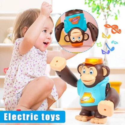 Chimpanzés électriques Lumière et musique