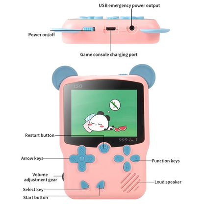 Mini Console Portable  lecteur de jeu vidéo intégré 999 jeux