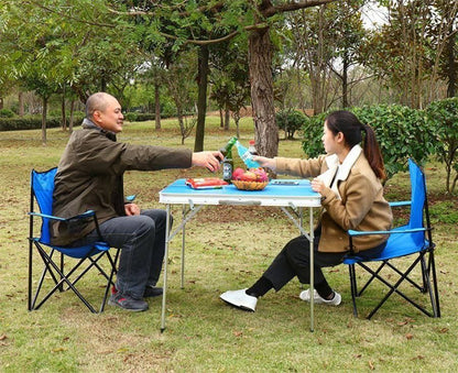 Chaise de camping confortable pliable et pratique
