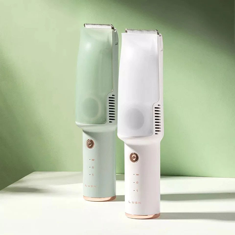 Tondeuse à cheveux pour bébé utilisation sous vide et sans fil