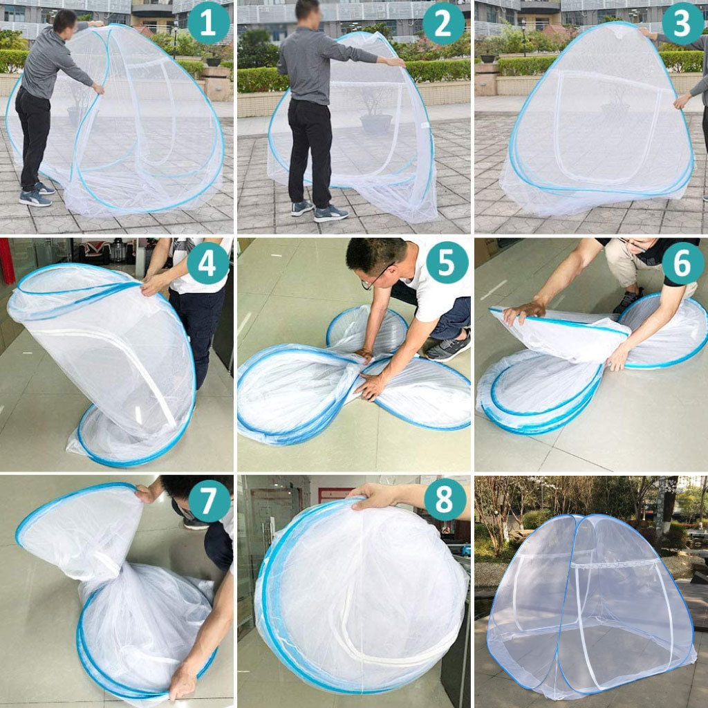 Tente Anti-moustique Pour Bébé Et Adulte  Pliable & Portable