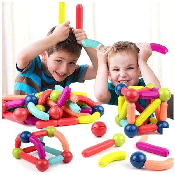 Blocs de construction de bâtons magnétiques pour le développement précoce des enfants