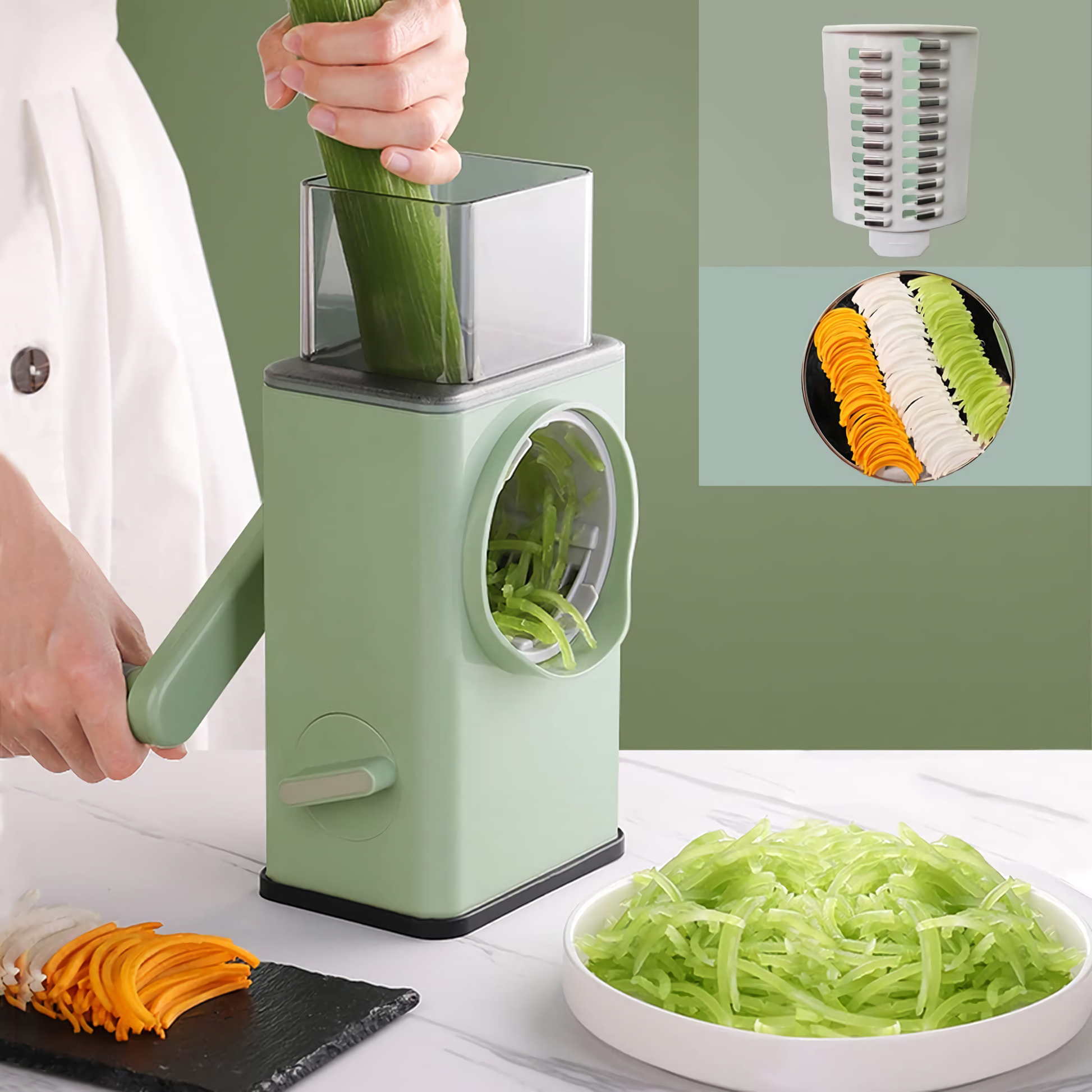 Découpes polyvalentes en un seul outil : le coupe-légumes