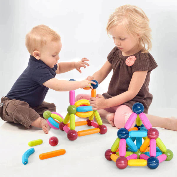 Blocs de construction de bâtons magnétiques pour le développement précoce des enfants