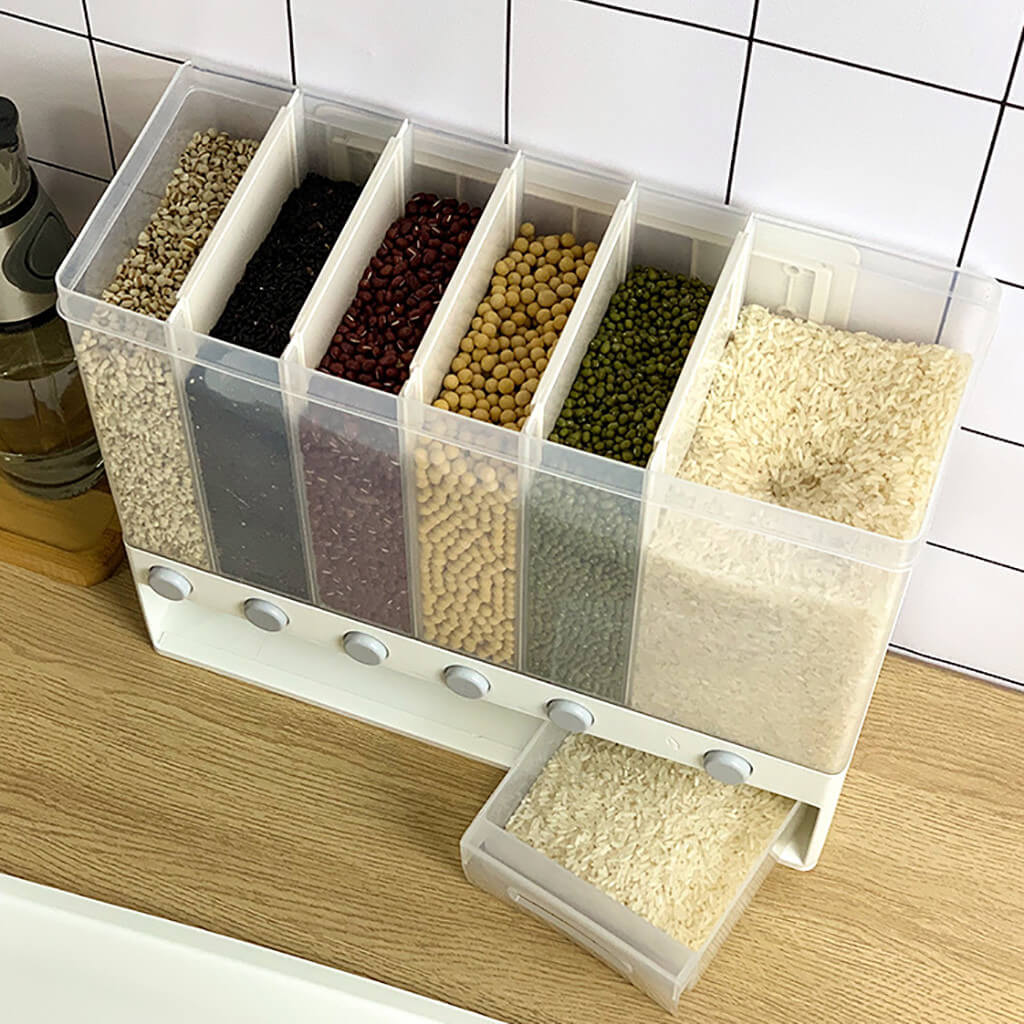 Distributeur de Céréales étanche à L'humidité pour le Stockage des Aliments Secs
