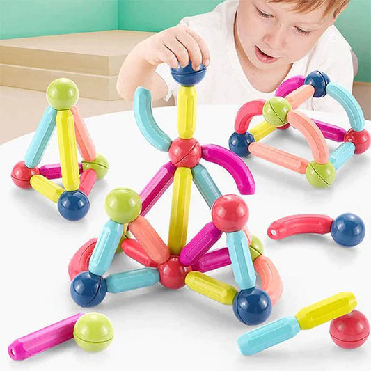 Blocs de construction de bâtons magnétiques pour le développement précoce des enfants