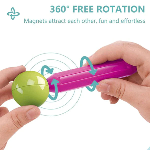 Blocs de construction de bâtons magnétiques pour le développement précoce des enfants