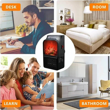 Chauffage à Flamme Électrique Portable Marima Maison Maroc rabat casablanca marrakech tanger agadir