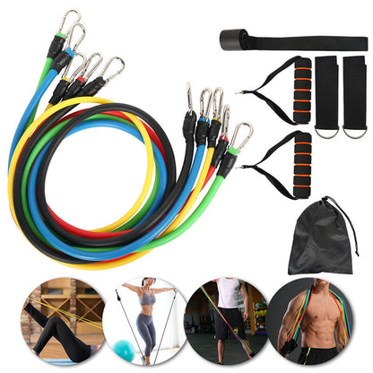 Ensemble de Bandes de Résistance Fitness à Domicile, 11 Pièces