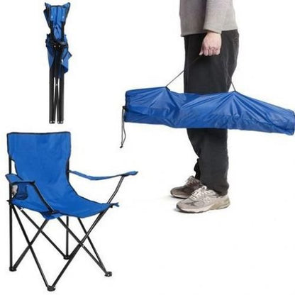 Chaise de camping confortable pliable et pratique