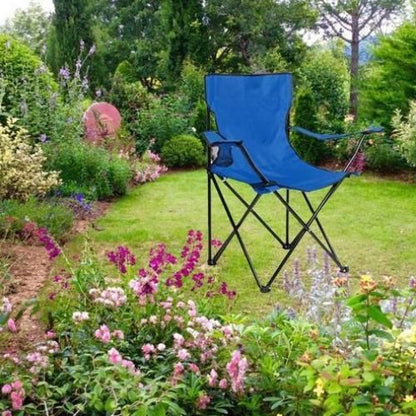 Chaise de camping confortable pliable et pratique