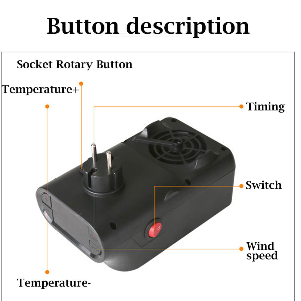 Chauffage à Flamme Électrique Portable Marima Maison