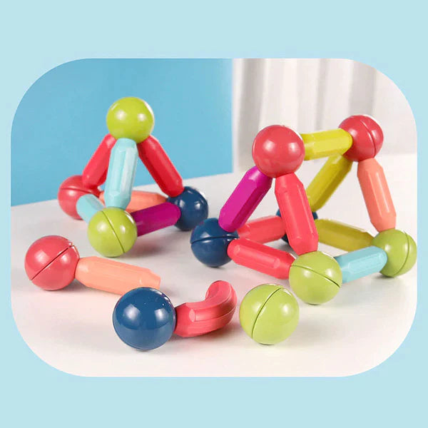 Blocs de construction de bâtons magnétiques pour le développement précoce des enfants