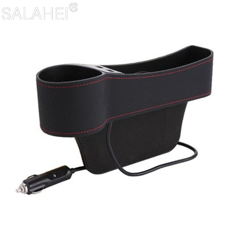 Organisateur de siège de voiture, multifonctionnel avec double chargement USB