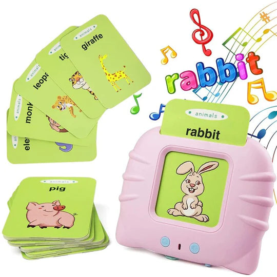 Happy World Cartes Parlantes Flash Bilingues: Jouets d'Apprentissage  Anglais et Arabe