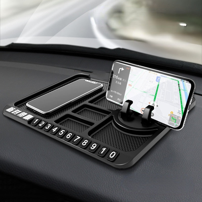 Support de téléphone de Voiture 4 en 1 Tableau de Bord de Voiture