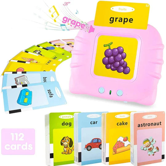 Happy World Cartes Parlantes Flash Bilingues: Jouets d'Apprentissage  Anglais et Arabe