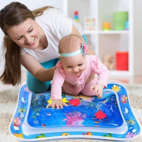 Tapis d'éveil gonflable pour bébé