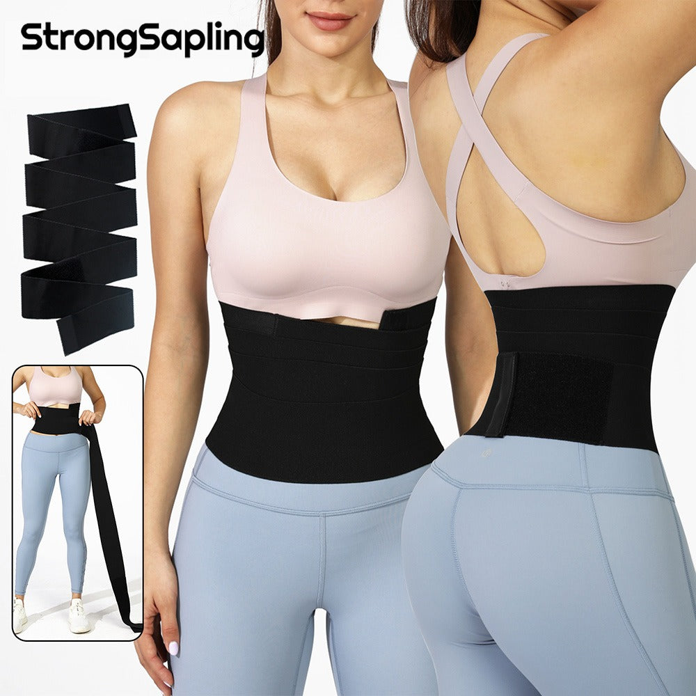 Ceinture abdominale élastique pour entraînement à la taille pour femmes