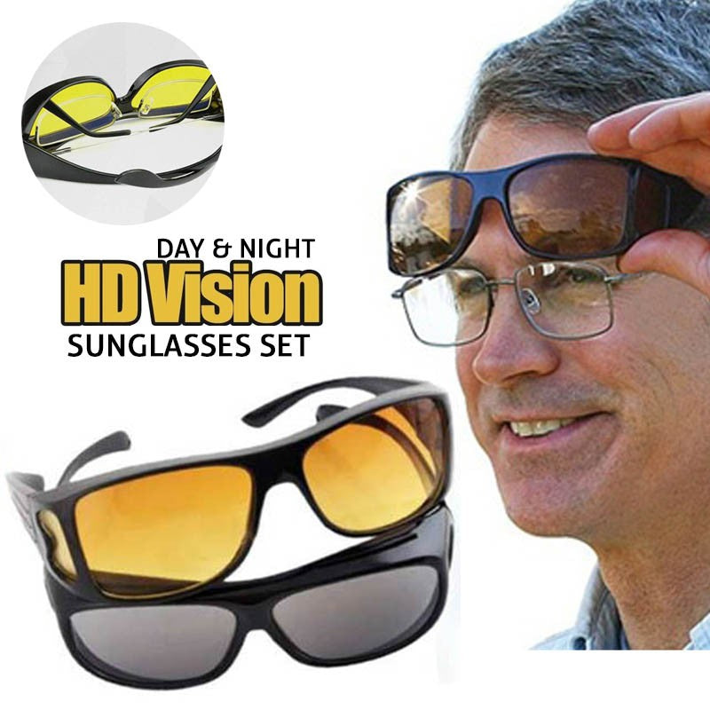 Lunettes de vision nocturne Pair HD 2 en 1