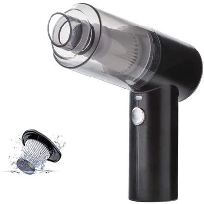 Mini Aspirateur de Voiture Portable Sans Fil - Aspiration Puissante et Multifonction