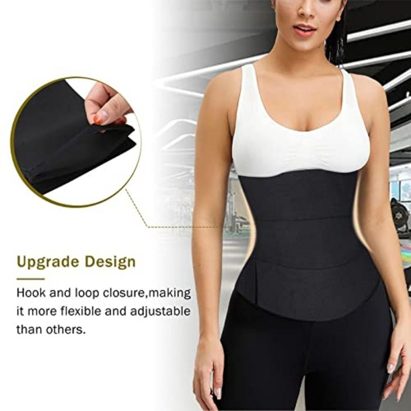 Ceinture abdominale élastique pour entraînement à la taille pour femmes