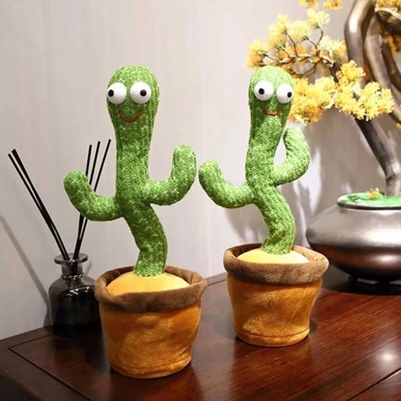 Cactus parlant dansant pour garçons et filles, jouet de cactus